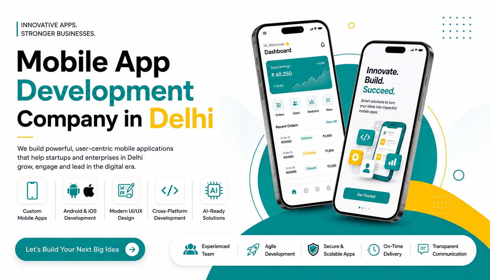 Mobile App Development Company in Delhi